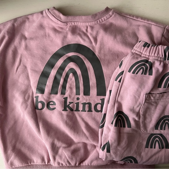 Indy & Pippa rainbow fall purple set - Picture 2 of 2